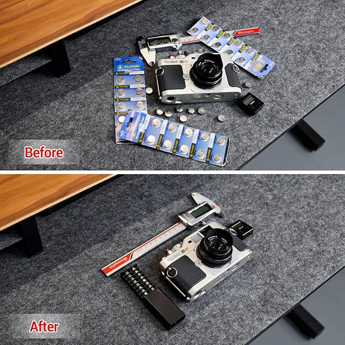 (2 Pack) LR44 Battery Holder, Coin Cell Case for 36x LR44/AG13/A76/357/SR44/SR1153/SG13/LR1154, Button Round Storage, Fits D Slot & Pull-Out Design