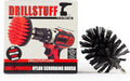 Ultra Stiff Black Mini Original BBQ Grill Brush - Electric Spin Scrubber for BBQ Grill Cleaning - Outdoor Cleaning Supplies, Ideal for Brick, Concrete, Metal, Fireplace Grates & Electric Smokers