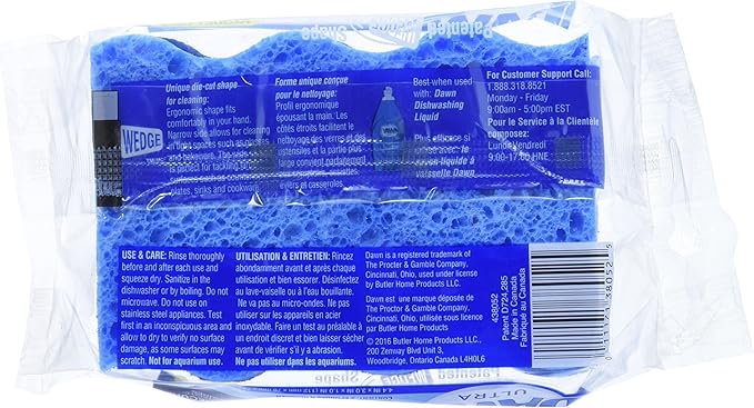 Dawn Non Scratch Sponges 2 pk