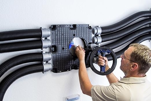Wohler Viper S, 50' Cleaning Brush for Air Ducts, Chimneys and Dryer Vents, Various Brushes Available, Comes Without Brush