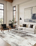 5x7 Area Rugs for Living Room, Bedroom,Modern Abstract Washable Rug, Boho Non Slip Low Pile Carpet for Indoor Dining Room,Office, Dorm, Farmhouse and Kids Room - Light Brown