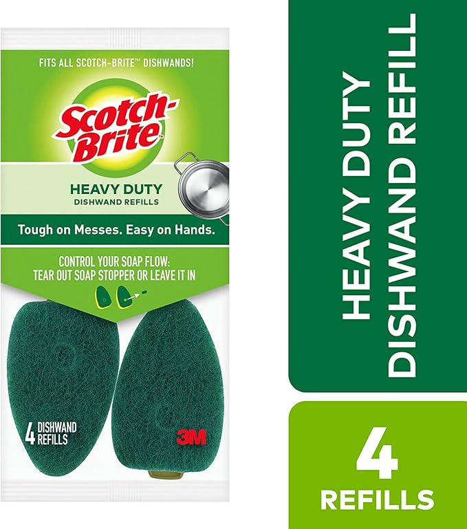 Scotch-Brite Heavy Duty Dishwand Refill, Multi