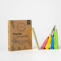 ARYA. | Pop-Up Eco Sponges 24 Pack | Natural Cellulose | Compostable & Biodegradable | Compressed Kitchen & Bathroom Sponges | Plastic-Free & Non-Scratch (24)