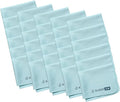 30 Pack Special Blue Light Glasses Microfiber Cleaning Cloths - Safe and Effective Cleans Lenses, Screens, Cameras, Eyeglasses, Cell Phone, LCD TV Screens and More (6X7)