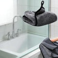 Shiny Shower Cleaning Cloth, Super Absorbent Bath Towels, Shower Doors Drying Towels, Streak Free Glass Window Car Mirror Microfiber Cleaning Cloths (1, 16"X24")