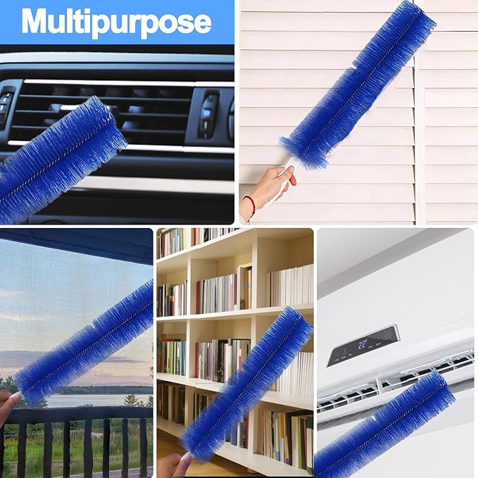 XANGNIER Fan Cleaning Brush Tools Set,10 Pcs Fan Cleaner for Stand up Fan/Desk/Window Exhaust/Box/Oscillating/Standing/Floor/Clip on/Wall/Table/Wall Mount/Pedesta Fan,Bendable Cobweb Duster Remover