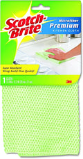 Scotch-Brite Premium Kitchen Cleaning Cloth, Microfiber, Assorted Colors (9035-1)