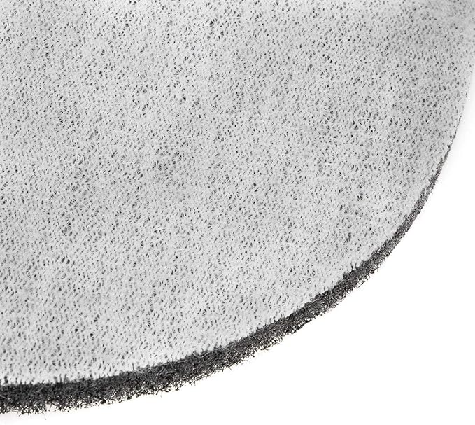 uxcell 5 Inch 800 Grit Drill Power Brush Tile Scrubber Scouring Pads Cleaning Tool 5pcs