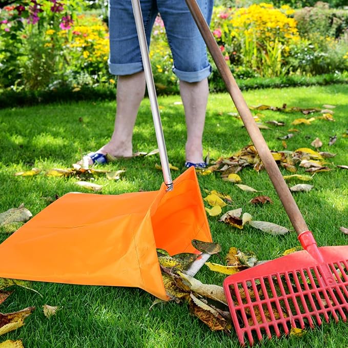 Windproof Trash Grabber with Clamp and Dustpan 33.07X20.07X12.20In Outdoor Indoor Garbage Pickup Tool with Durable Dustpan for Efficient Waste Collection