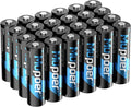 Rechargeable AA Batteries 24 Count,Lithium Battery AA 1.5V 3000mWh,Double A Rechargeable Battery,Pilas Recargables AA,Li ion Two A Batteries for Blink Xbox Long Lasting Blue
