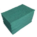 10 Pack 6" x 9" 240 Grit General Purpose Scuff Pads for Scuffing, Scouring, Sanding, Paint Primer Prep Adhesion Scratch - Surface Preparation Automotive Car Auto Body Woodworking (Green)