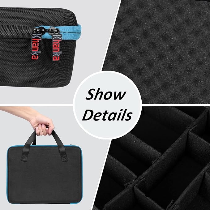 Makita Hard Battery Storage Box Holder - Carrying Case for 12V/18V/40V Battery & Charger