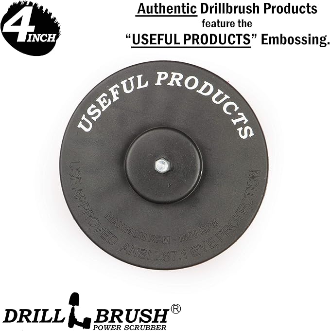Cleaning Supplies - Kitchen Accessories - Drill Brush - Grout Cleaner - Indoor/Outdoor Spin Brush Cleaning Kit - Stove, Oven Rack, Counters, Flooring - Bathroom Accessories - Scrub - Shower Curtain