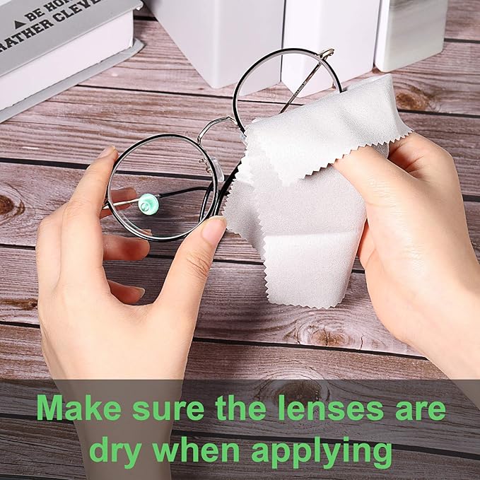Frienda Anti Fog Wipes Nano Anti Fog Cloth Defog Reusable Cleaning Cloth for Glasses Goggles Motorcycle Helmet Eyeglass Camera Lens (6 Pieces)