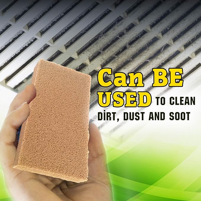 Dry Cleaning Soot Eraser Sponge - (4-Pack) Smoke, Soot, Dust and Dirt Remover