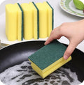 30 Packs Heavy Duty Scrub Sponge, Dual-Sided Dishwashing & Cleaning Sponge for Kitchen, Bathroom and Home Cleaning (Pack of 24), 2601494-24