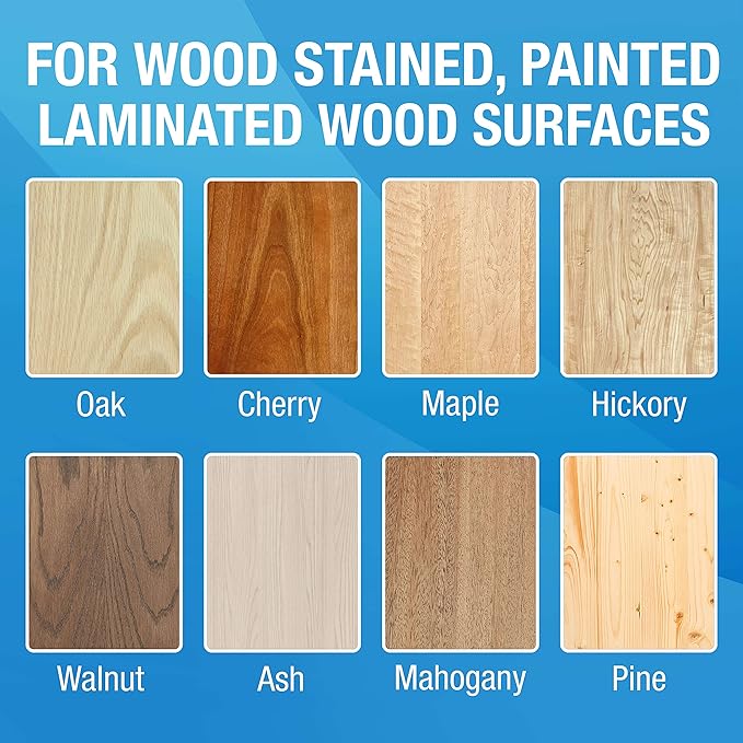 MiracleWipes for Wood Surfaces, Remove Dirt and Grime Buildup, Clean, Protect, and Polish Cabinets, Furniture, and Wood Floors, Great for Kitchen and Bathroom Cleaning Support - 30 Count