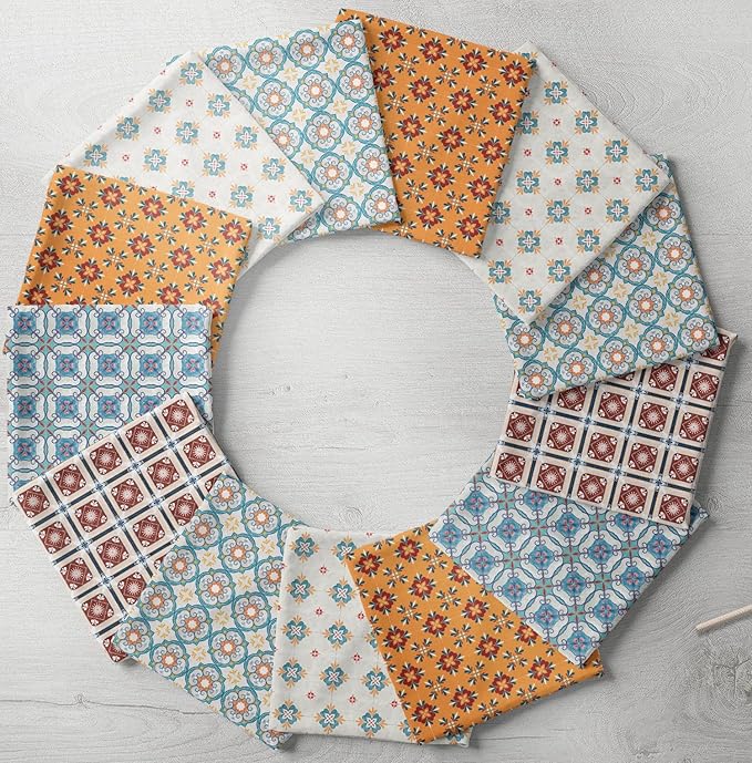 25 Pack Reusable Paper Towels, Paperless Towels Roll Washable Cotton Cloth for Kitchen Towels Zero Waste Products Alternative Paper Towels Alternative (Vintage)