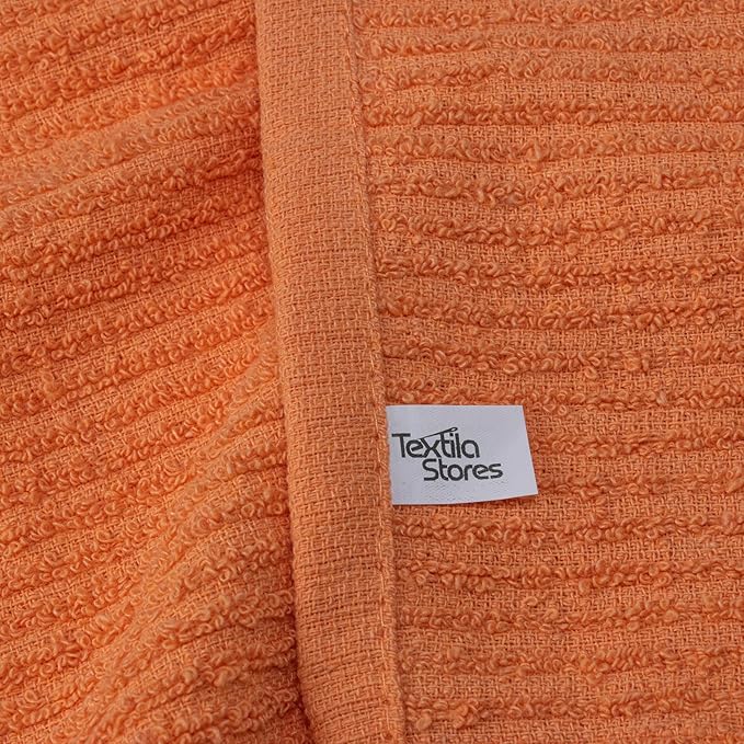 Textila Bar Mop Towels 16x19 Inch – Terra – Pack of 10, Cotton Dish Cloths & Cleaning Towels for Kitchen, Bar, Restaurant, Household Use – Absorbent, Durable, Reusable