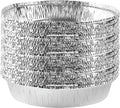 PLASTICPRO 9'' Inch Round Tin Foil Pans Disposable Aluminum, Freezer & Oven Safe - For Baking, Cooking, Storage, Roasting, & Reheating, Pack of 20