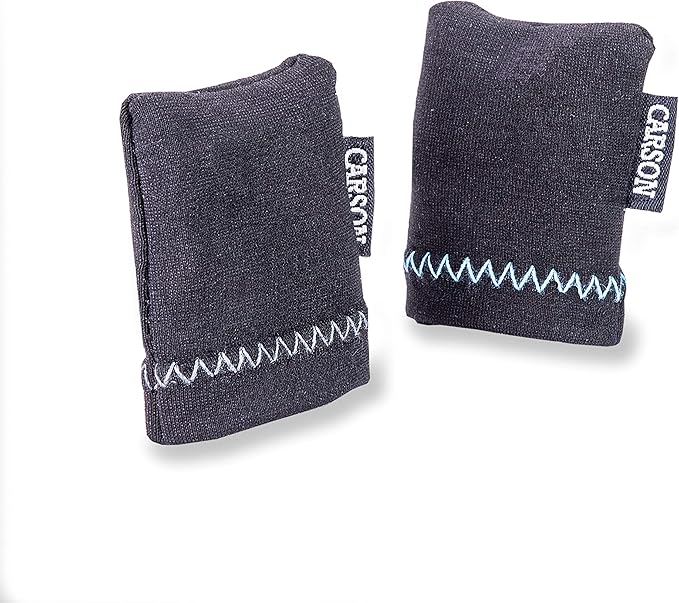 Carson Stuff-It Go Microfiber Lens Cloth Cleaning System - 2 Pack (SN-10AM), Black