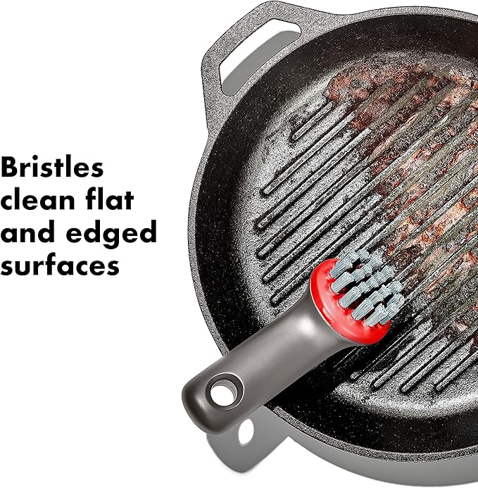 OXO Outdoor Heavy Duty Brush with Cover