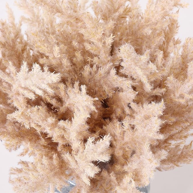 SAFAVIEH Home Collection Faux Artificial 14-inch Decorative Potted Broom Corn Plant