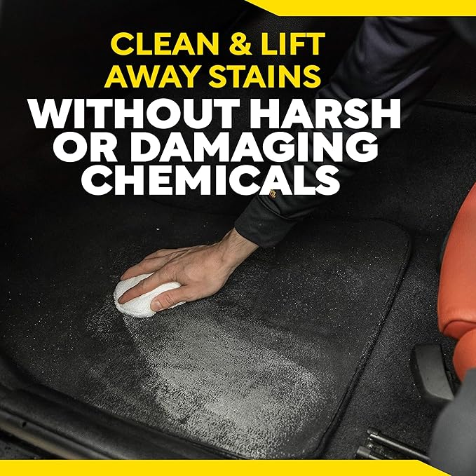 Meguiar's Foaming Floor Mat + Carpet Cleaner, 16oz BT, 6/CV