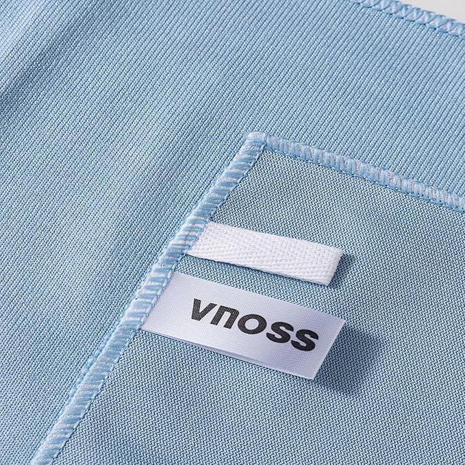 Microfiber Glass Cleaning Cloth 8 Pack, 16 Inch X 12 Inch, Lint Free Quickly Clean Window, Glasses, Windshields, Mirrors, and Stainless Steel, Multicolor