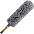 Microfiber Feather Duster // Flexible Feather Duster Brush Head with Hand-Grip // Fits All Extension Poles with Standard US Acme Thread // Best Flex-and-Stay Feather Duster (Pole Sold Separately)