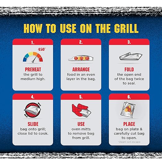 Kingsford 10259994115 Extra-Tough Grilling Bags, 15.5" X 10", 4-Pack