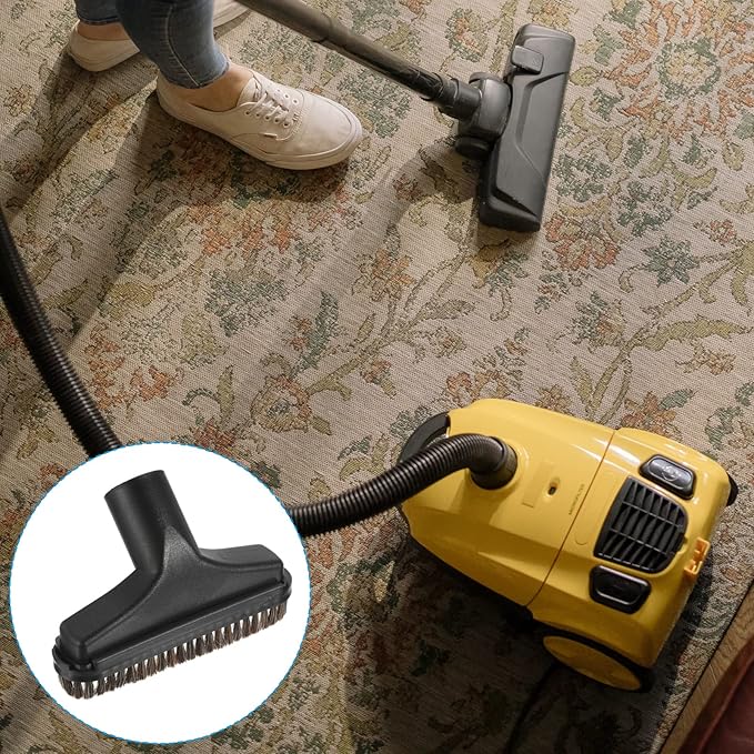 PATIKIL Vacuum Cleaner Hose Brush Attachment, 32mm 1-1/4 Inch Rectangle Vacuum Cleaner Hose Brush Replacement for Floor Carpet