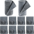 10 Pcs Shine Shoes Cloth Kit Polish Dauber Applicators Cleaning Leather Shoes Boots Microfiber Care Cloths Suede Cleaner
