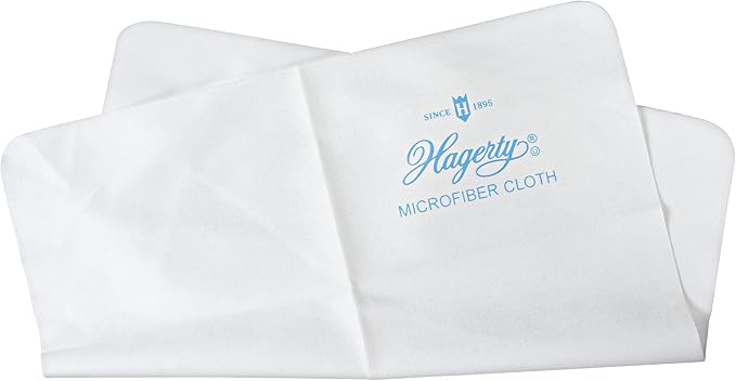 Hagerty 00808 8-By-8-Inch Diamond and Gem Care Cloth, White