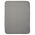 InterDesign 41141 Solid Large 24" x 18" Mat Black