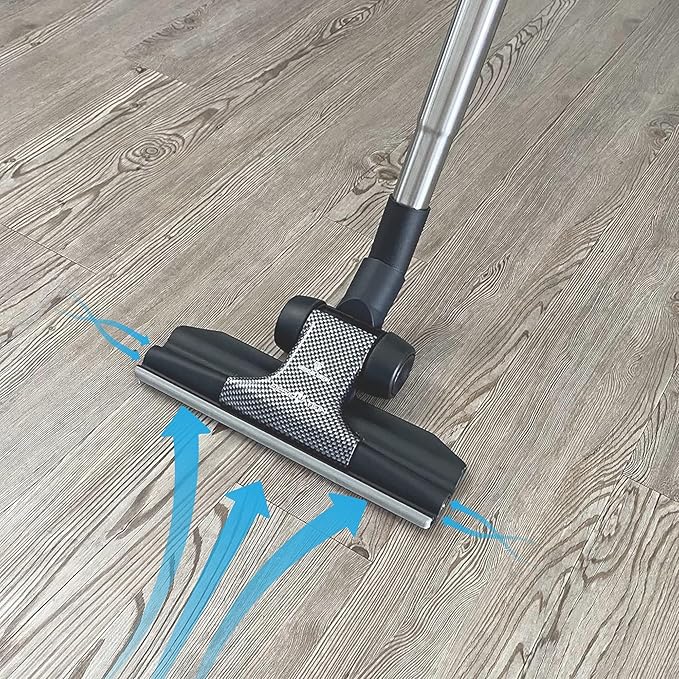 Wessel-Werk RD285 Designation, Ultra-Thin 11 in. Wide Combination Vacuum Floor Attachment for Carpet and Hard Floors, Fits Wet and Dry Vacuum Cleaner