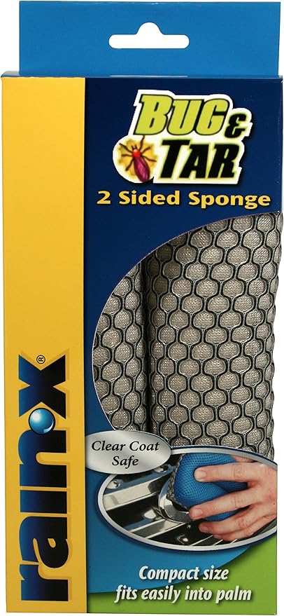Rain-X 45122X Two-Sided Bug and Tar Sponge (Pack of 2)