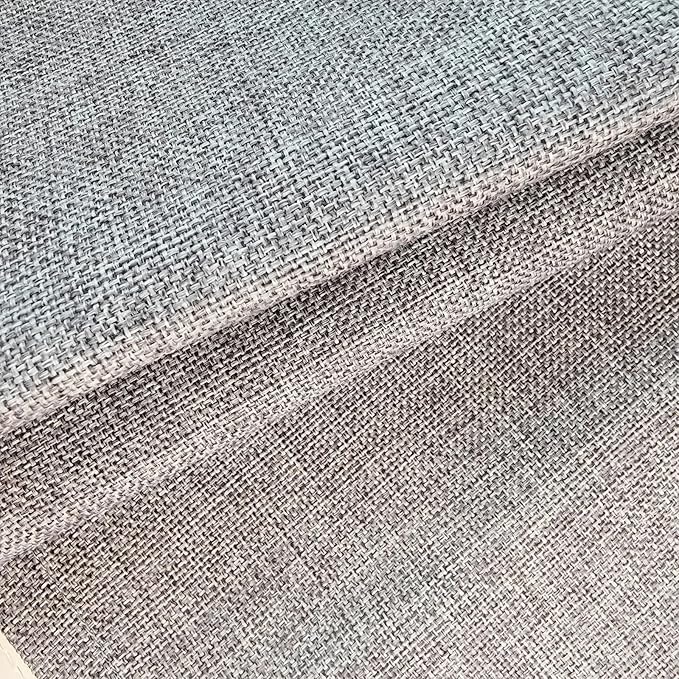 Small Bedside Tablecloth Table Dustcover End Tabletop Home Decoration Fabric Tablecloth Nightstand Table Covering Doilies for Furniture Décor (16×35inch) (Light Grey)