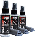 Flawless Screen Cleaner Spray with Microfiber Cleaning Cloth for LCD, LED Displays on Computer, TV, iPad, Tablet, Phone, and More (Mini 3 Pack)