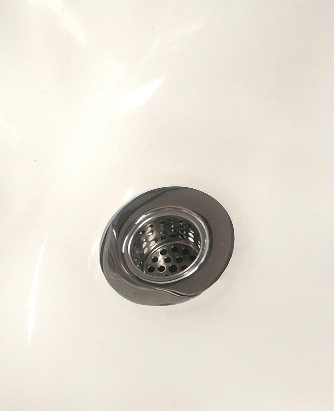 Plumb Pak, Chrome, Size PP820-37 Strainer Basket-Basin Sink 1-inch, 1 Pack