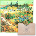 Large [4 Pack] Classic Art (The Garden at Arles) - Ultra Premium Quality Microfiber Cleaning Cloths (Best for Camera Lens, Glasses, Screens, and All Lens.) Microfiber Cloth