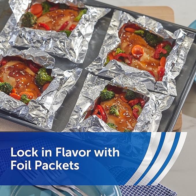 Reynolds Aluminum Foil, 200 Square Feet | Pack of 2