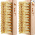 YoungJoy Sneaker Cleaning Brush Shoes Shine Dauber Nylon/Horsehair/Boar Cleaner Brushes Crepe Applicators(Boar Bristle)