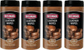 Weiman Leather Wipes - Clean and Condition Car Seats, Shoes, Couches and More - 30 Count (4 Pack)
