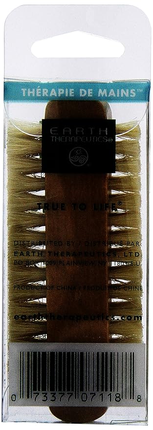 Earth Therapeutics Genuine Bristle Nail Brush