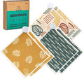 Harps&Seb Swedish Dishcloths for Kitchen Dishcloths - 6 Pack, Reusable Paper Towels with Clips, Super Absorbent Washable Non-Scratch Swedish Dish Towels, No Odor, Biodegradable