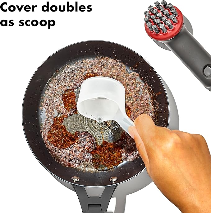 OXO Outdoor Heavy Duty Brush with Cover