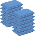 Microfiber Non-Scratch Dish & Kitchen Scrubber Heavy-Duty Household Cleaning Sponges, Multi-Purpose Cleaning Supplies for Dishes and Kitchens Pack of 12