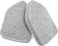 NEWE Shower Scrubber Refill Pads, Tub Tile Scrubber Replacement Head for Cleaning Bathroom Bathtub Sink Toilet (2pcs Scouring Pad)