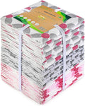 Eco-Friendly Reusable Dish Cloth Set – 24-Pk Multipurpose Kitchen Cleaning Cloth Made from Recycled Materials – Absorbent, Dish Towels & Non-Scratch Cleaning Rags, 12x12 in.